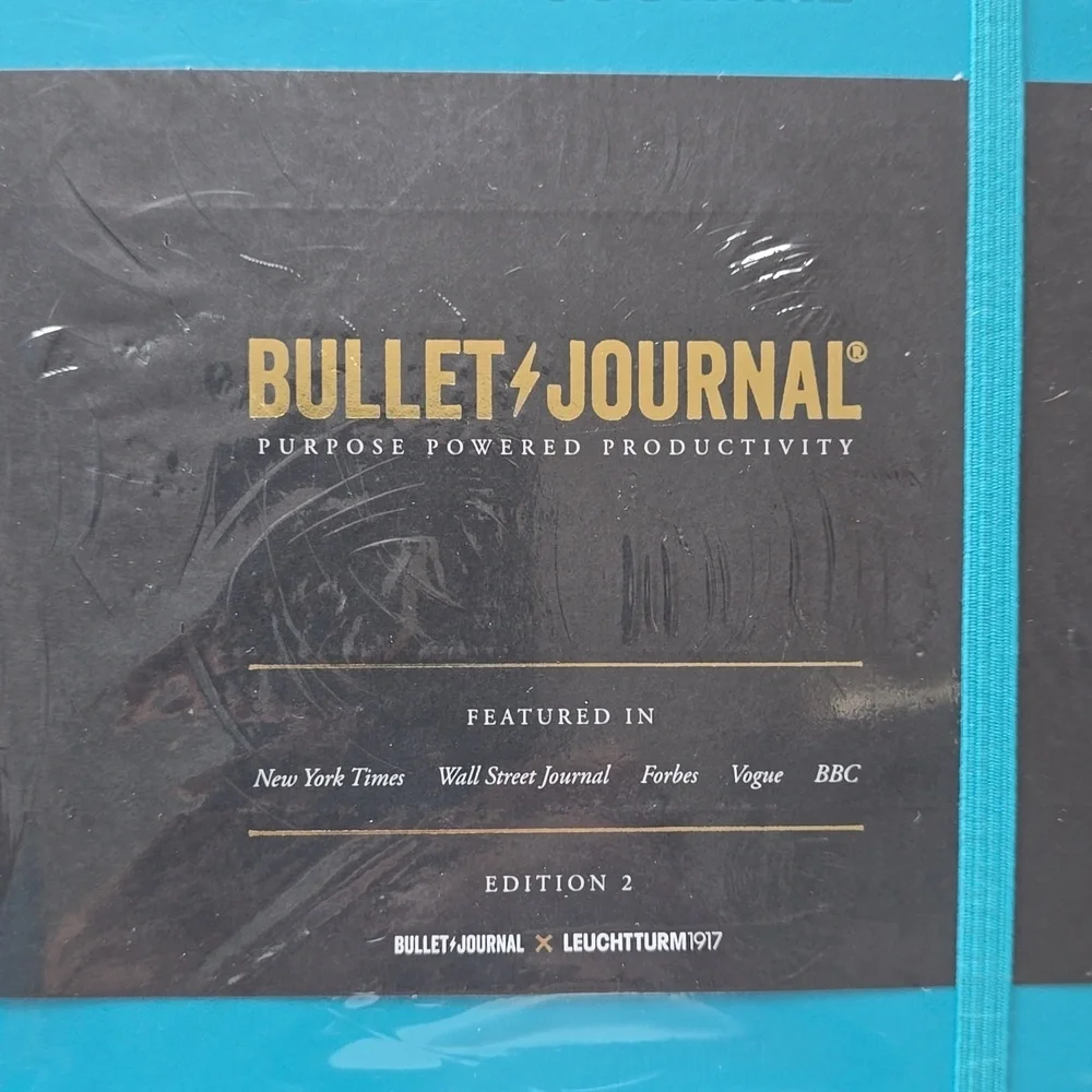 ❤️BUY 5 GET 3 FREE Bullet Journal Edition 2, Turquoise25